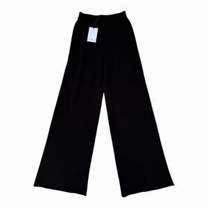 NWT Naked Cashmere Black High Waist Wide Leg Pants XS